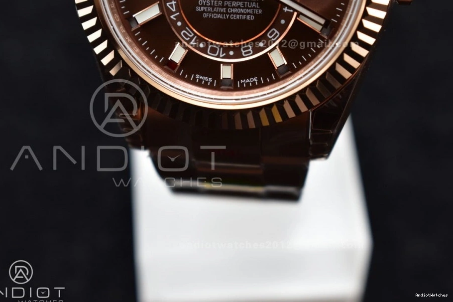 A23J Noob Dial Bracelet RG 1103 Best Sleek on Brown Skydweller Edition RG 1206